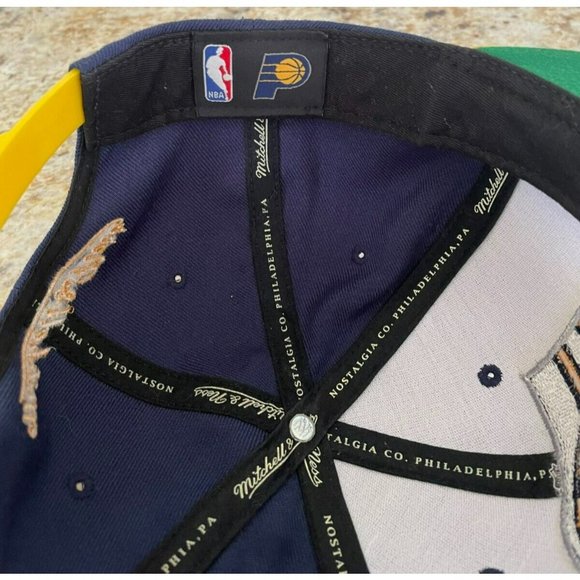 Mitchell & Ness Nostalgia Co. Indiana Pacers Adult Snapback Hat - Picture 9 of 9
